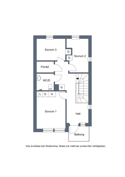 Planritning Älvans väg 11A