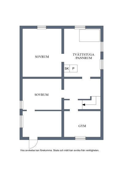 Källarplan Stöcke 108