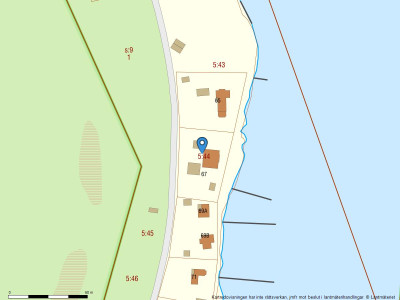 Fastighetskarta Sand 67