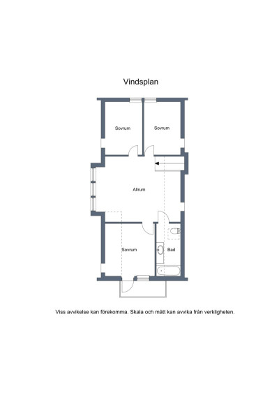 Planritning Vallstigen 9