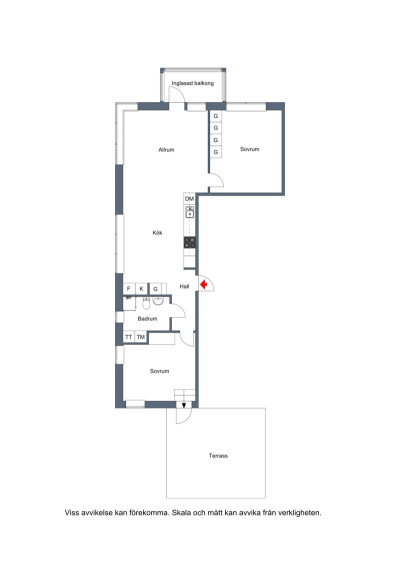 Planlösning Östra Kyrkogatan 64