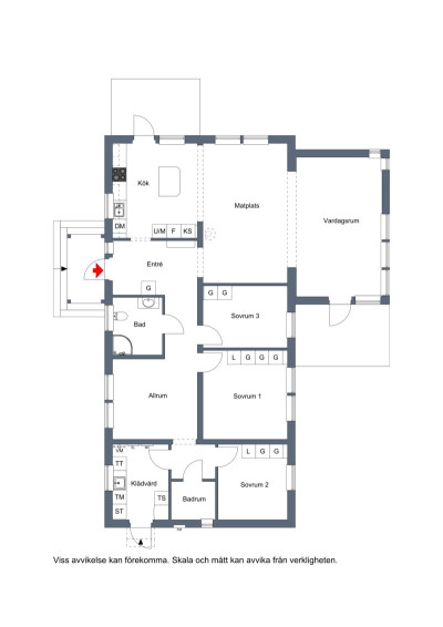 Planritning Degernäs 353