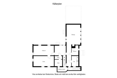 Källarplan Hyggesvägen 26