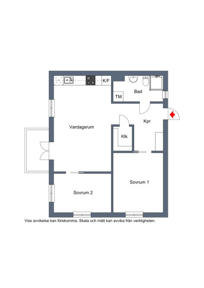 Planritning Sjöfruvägen 153E
