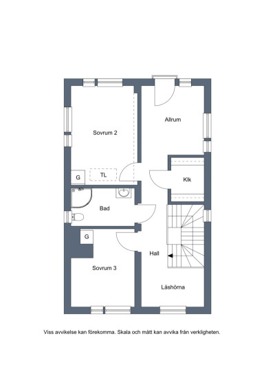 Övra plan Polstjärnegatan 38A