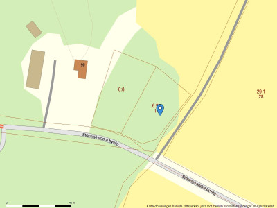 Fastighetskarta Stöcksjö 6:9